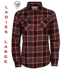DIXXON FLANNEL - LOWRIDER Flannel Shirt - Women's L